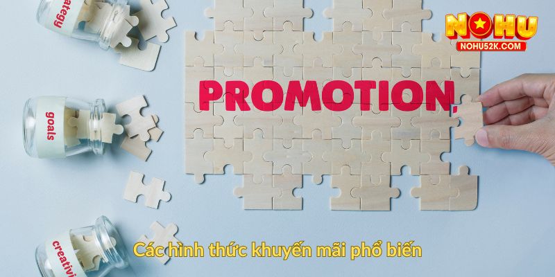 Các hình thức khuyến mãi phổ biến
