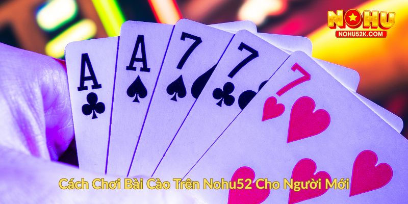 Cách Chơi Bài Cào Trên Nohu52 Cho Người Mới