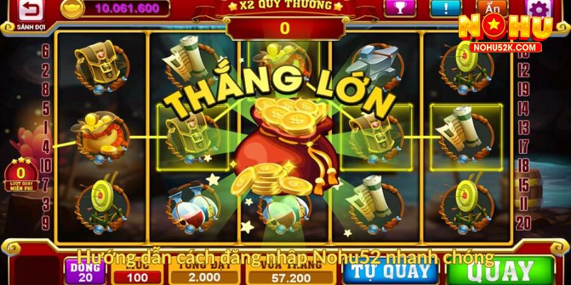 Hướng dẫn cách đăng nhập Nohu52 nhanh chóng