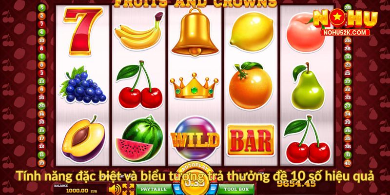 Tính năng đặc biệt và biểu tượng trả thưởng